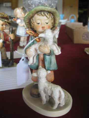 Appraisal: Hummel Figurine ''Shepherds' Boy'' stylized bee mark excellent