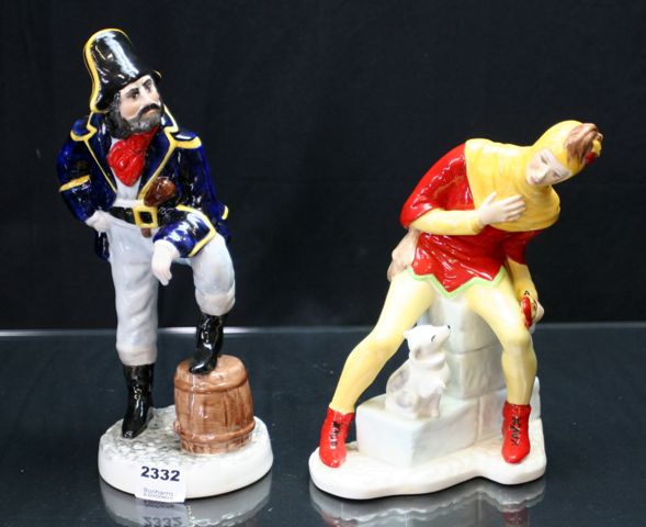 Appraisal: A Coalport figure of a Gilbert and Sullivan's Jack Point