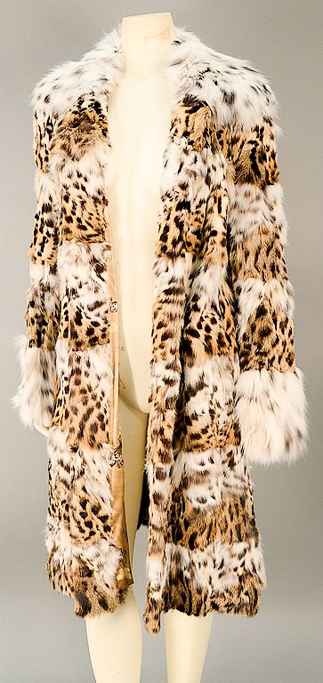 Appraisal: Jack Paul Waltzer Couture Natural Lippi cat coat with Russian