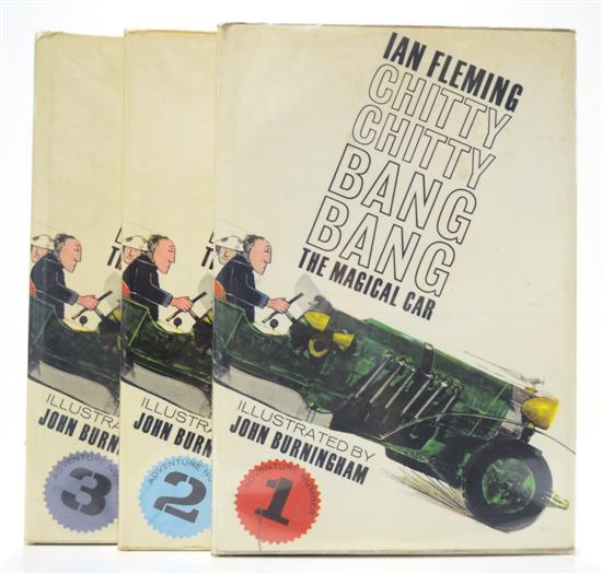 Appraisal: FLEMING Ian Chitty-Chitty-Bang-Bang Adventures - London Jonathan Cape vo Three