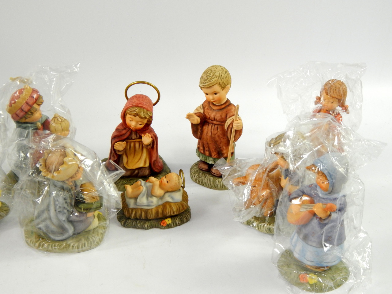 Appraisal: A Berta Hummel Nativity set comprising Jesus Mary Joseph Angel