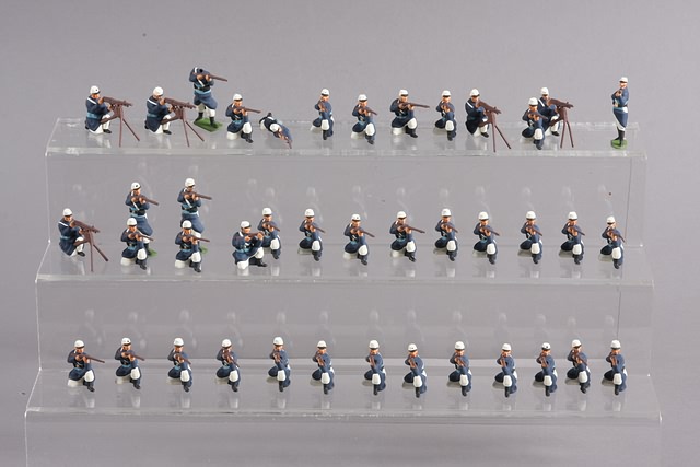 Appraisal: A similar lot of repainted Britains French Foreign Legion in