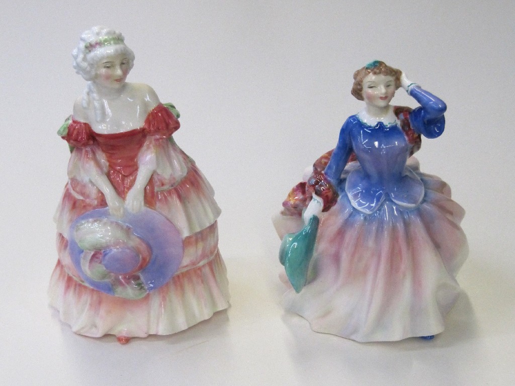 Appraisal: Four Doulton ladies including Lydia HN HN Veronica HN and