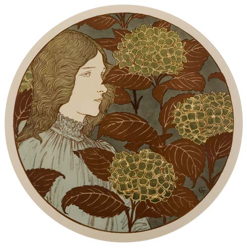 Appraisal: EUGENE GRASSET FROIDEUR Aproximately inches in diameter Condition A- creases