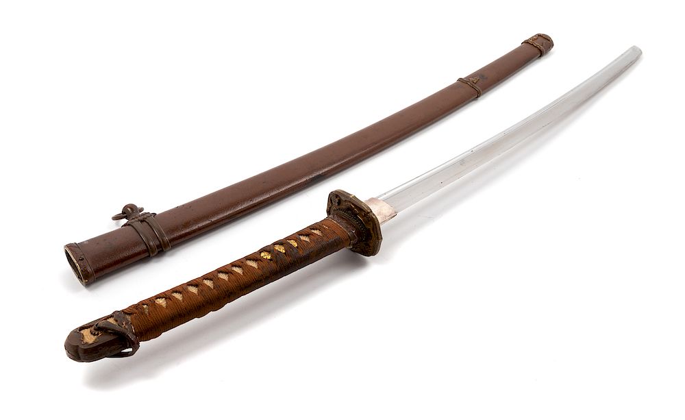 Appraisal: A Japanese Katana Blade length in cm Overall length in