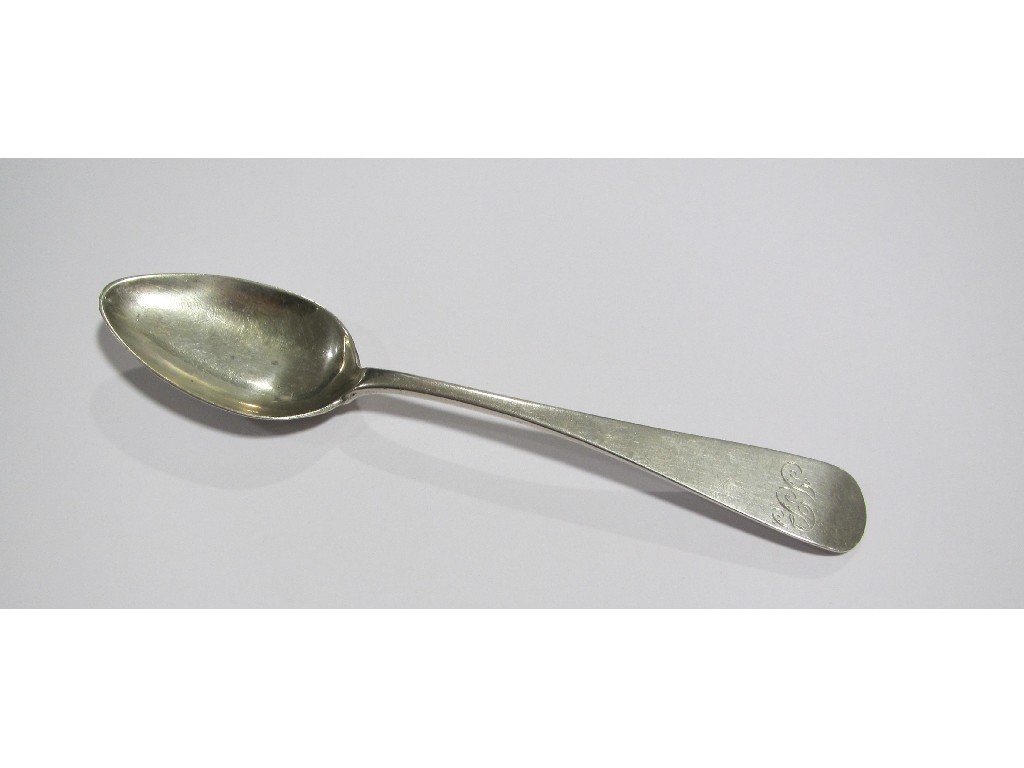 Appraisal: George Elder Banff circa teaspoon inscribed with initals JB