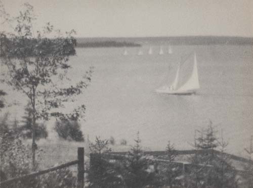 Appraisal: STRUSS KARL F - Sailboats New England Platinum print x