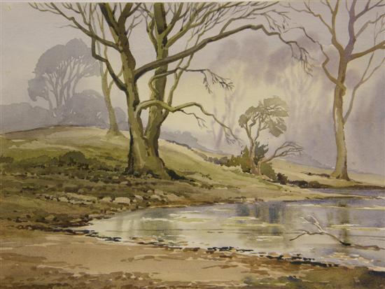 Appraisal: Keith Burtonshaw three watercolours of Kent all of Hayes two