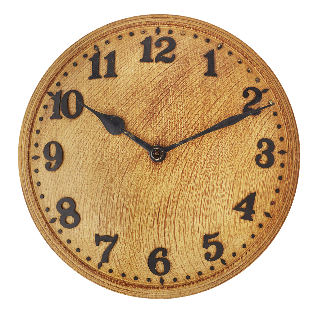 Appraisal: ZENITH FOR WHYTOCK SONS DUNDEE OAK WALL CLOCK CIRCA of