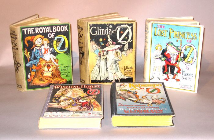 Appraisal: vols Oz Books Baum L Frank The Lost Princess of