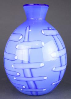 Appraisal: Italian Murano Salviati glass vase Italian Murano Salviati glass vase