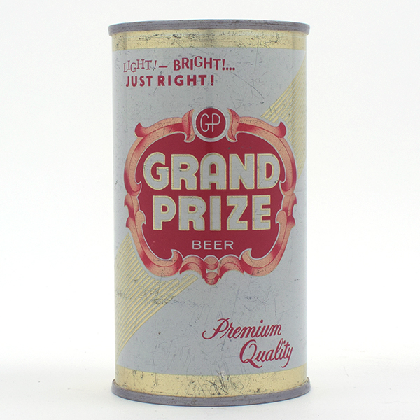 Appraisal: Grand Prize Beer Flat Top - Reference USBC - Brewery