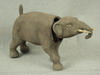 Appraisal: TOY Circa composition nodding elephant pull toy gray body with