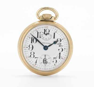 Appraisal: A Waltham Jewel Vanguard Up and Down Pocket Watch ca