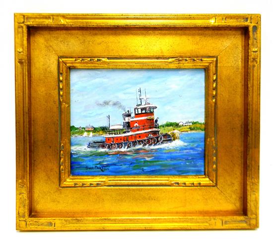 Appraisal: William Paxton Maine - Penobscot Bay ME Tug Mary Holmes