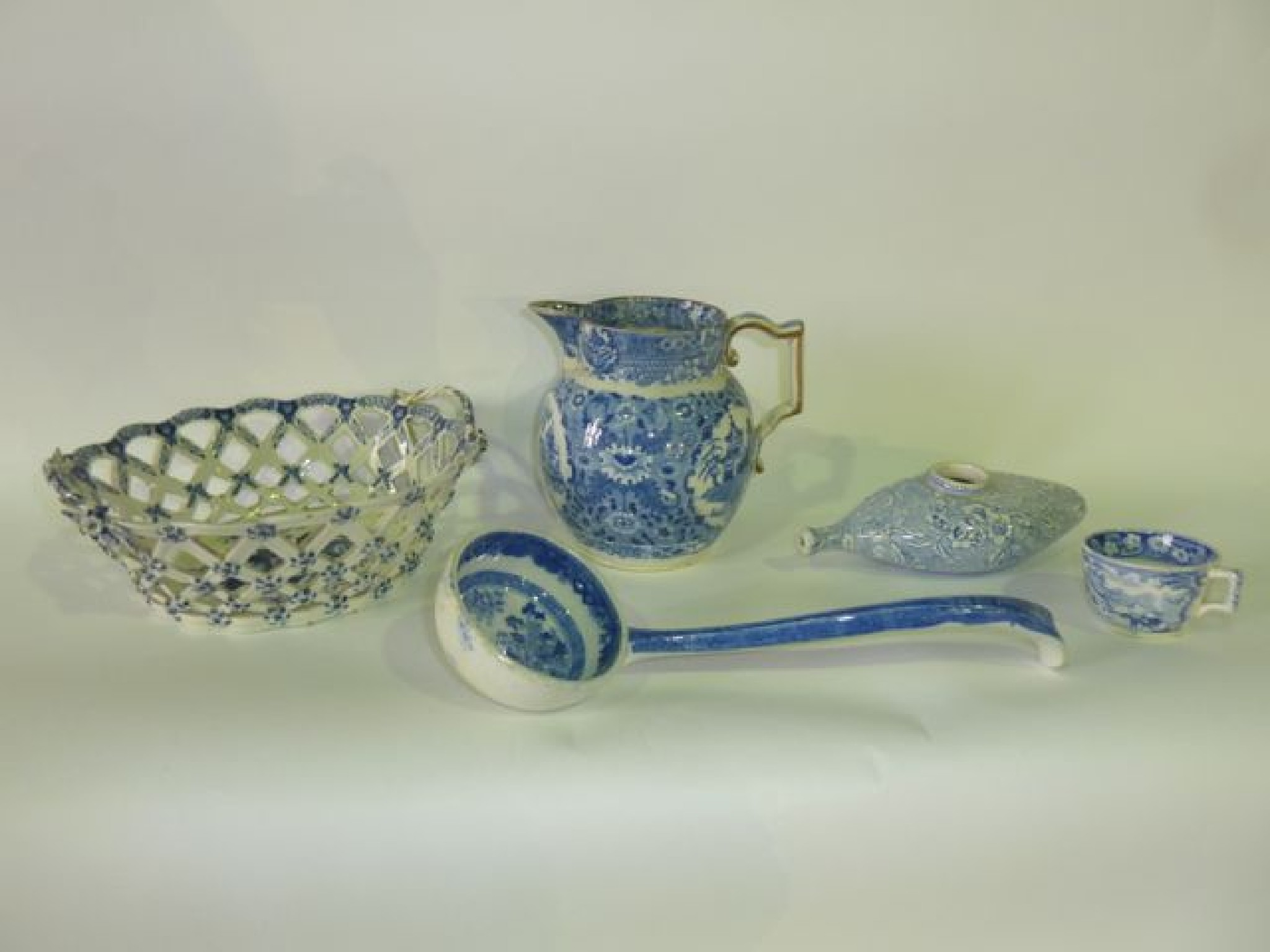 Appraisal: A collection of th century and other blue and white