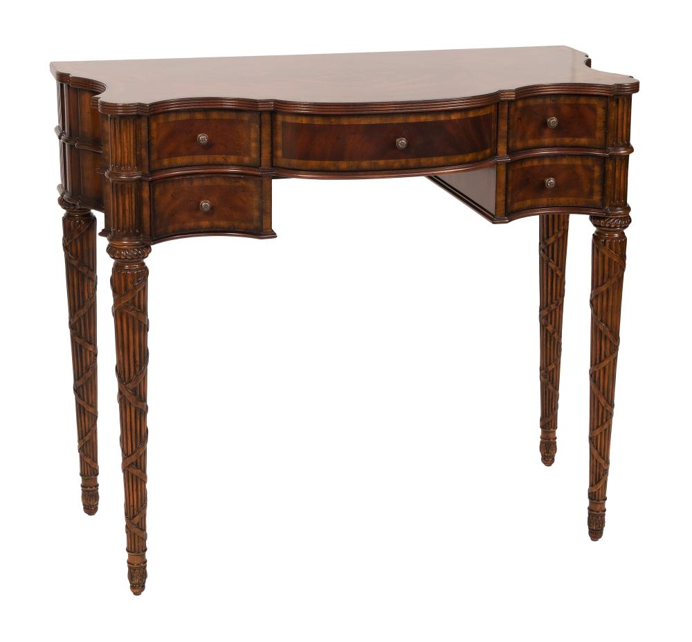 Appraisal: MAITLAND-SMITH SHERATON-STYLE CONSOLE TABLE TH CENTURY HEIGHT WIDTH DEPTH MAITLAND-SMITH