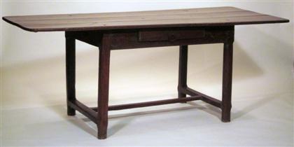 Appraisal: French provincial oak farmhouse table th century