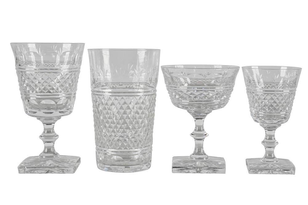 Appraisal: EDINBURGH CRYSTAL STEMWARE SERVICEeach marked comprising sherry inches high champagne