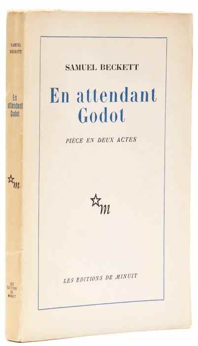 Appraisal: Beckett Samuel En attendant Godot first trade edition only preceded