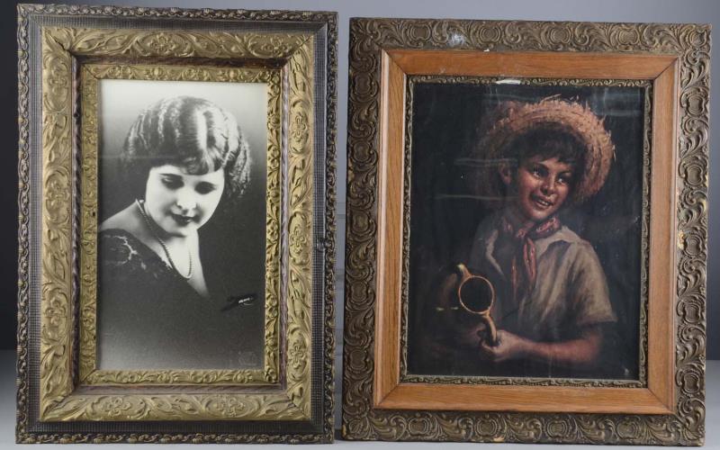 Appraisal: Lot Of Ornate Filigreed Frames Art These frames all have