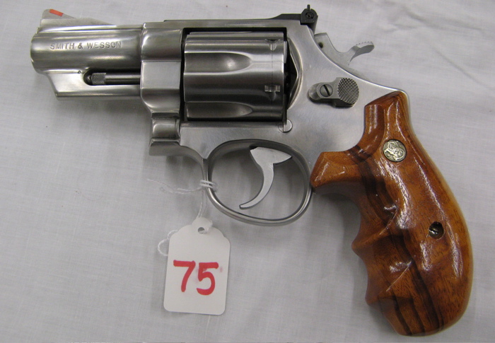 Appraisal: SMITH WESSON MODEL DOUBLE ACTION REVOLVER magnum caliber barrel satin