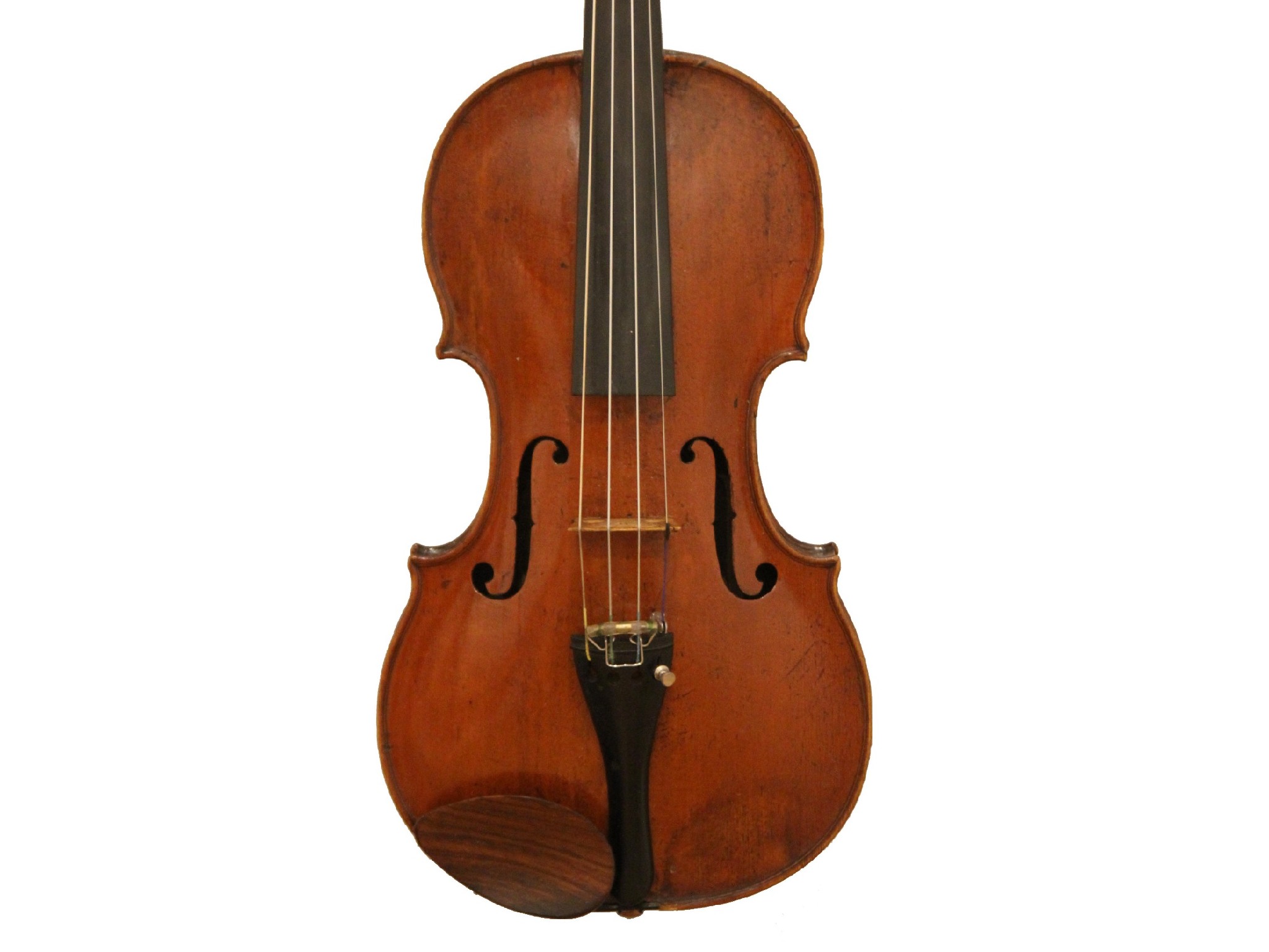 Appraisal: Late th early th century violin the two piece back