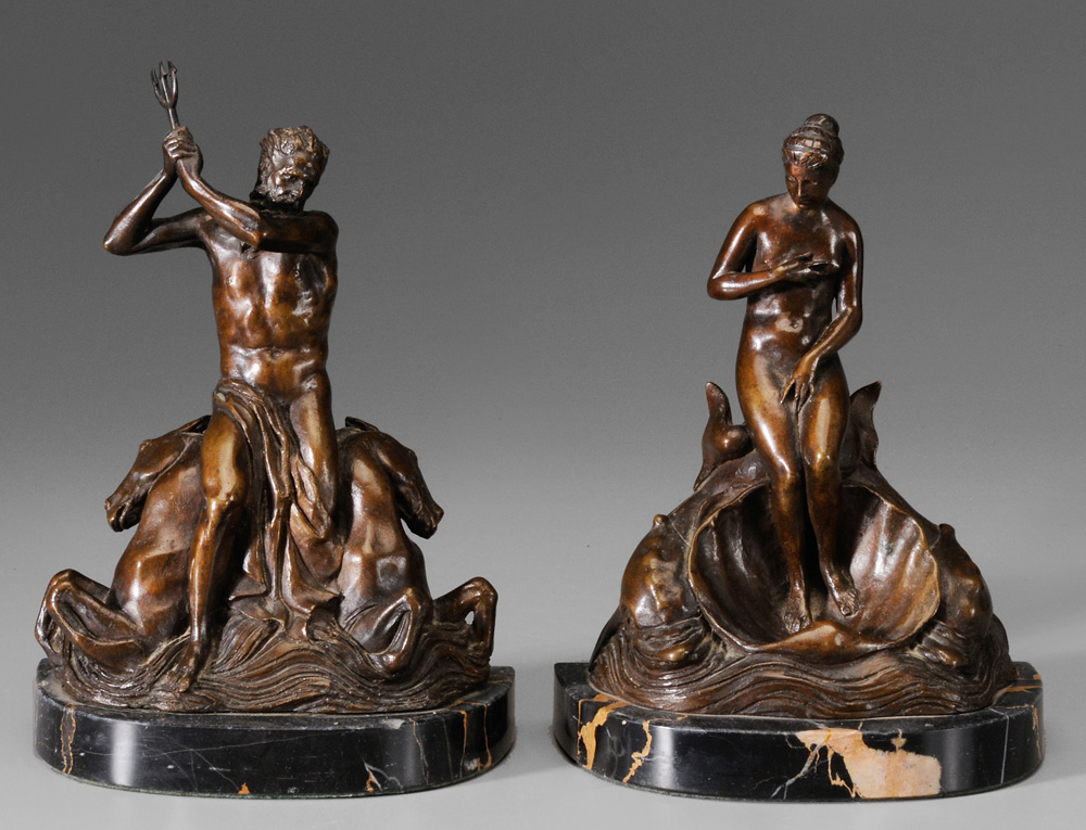 Appraisal: Gleb W Derujinsky New York Russian - bookends Venus and