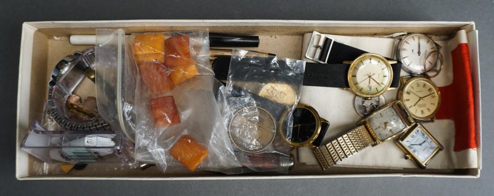 Appraisal: Group of Wristwatches including Hamilton Bulova and Other Watches