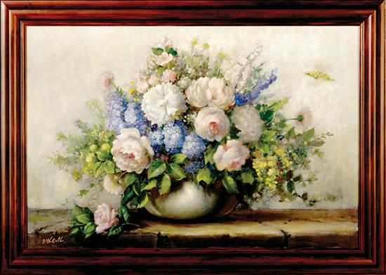 Appraisal: John William Orth California - STILL LIFE WITH ROSES AND