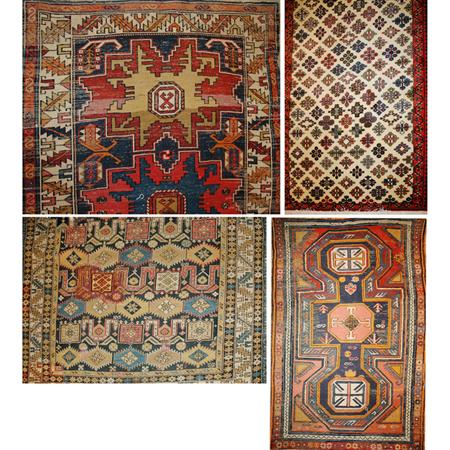 Appraisal: Group of Four Rugs Estimate -