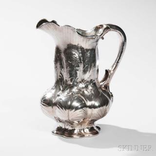 Appraisal: Gorham Sterling Silver Presentation Pitcher Providence c factory sample number