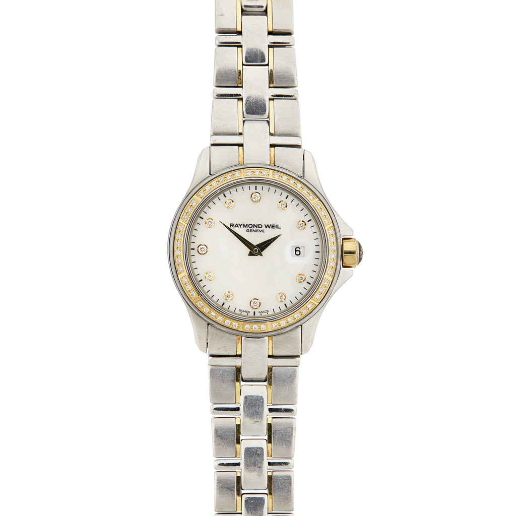 Appraisal: RAYMOND WEIL - A lady's diamond set wrist watch Parsifal