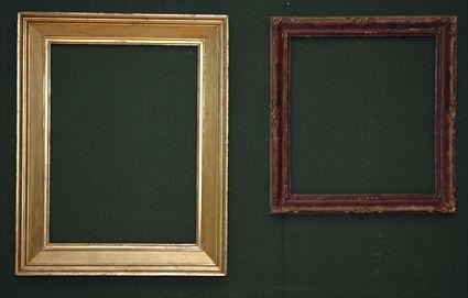 Appraisal: Two Picture Frames x in and x in