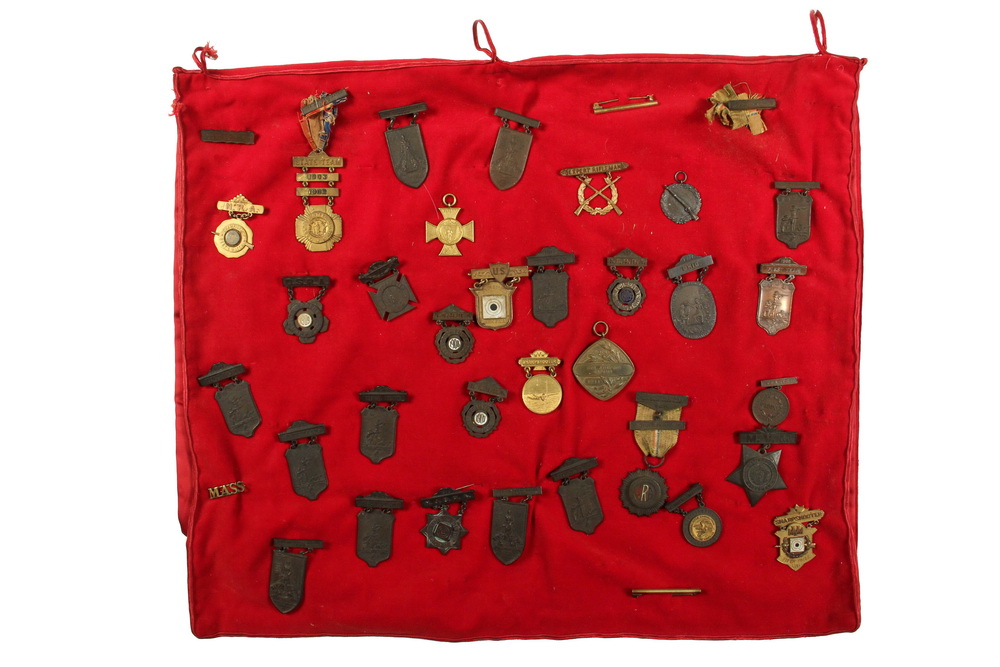 Appraisal: COLLECTION OF SHOOTING MEDALS - All American winnings of Col