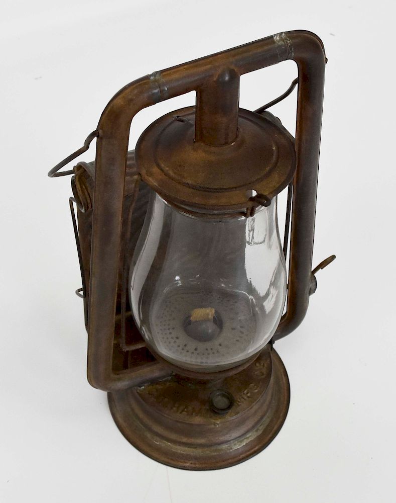 Appraisal: C T Ham Mnfg Co No Clipper Lantern C T