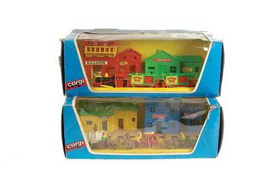 Appraisal: Corgi Juniors a pair of Wild West Play Sets Consisting