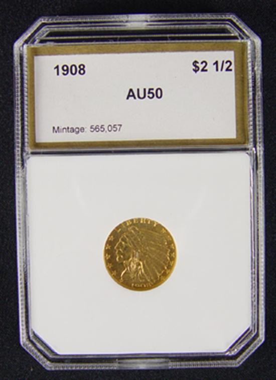 Appraisal: Indian Gold Coin PCI certified and graded AU