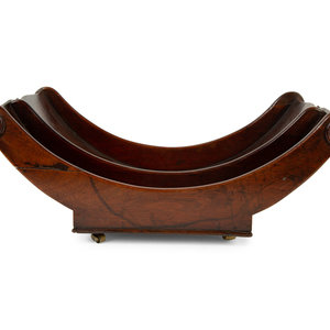 Appraisal: An English Mahogany Cheese Server th Century Height x width