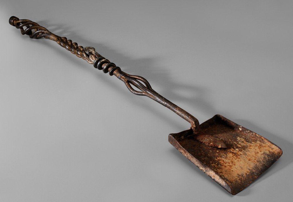 Appraisal: Daniel Boone VI Hand-Wrought Shovel North Carolina - wrought iron