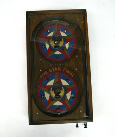 Appraisal: Five Star Final tabletop pinball game nice condition circa early