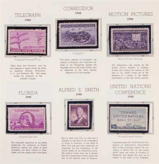 Appraisal: Selection of Commemorative issues - ' Scott - including some