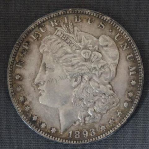 Appraisal: Morgan Silver Dollar In very good average circulated condition with