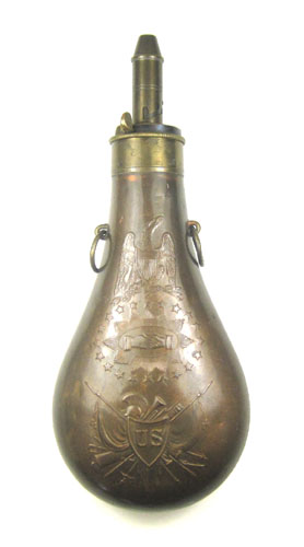 Appraisal: AMERICAN FLASK AND CAP CO PEACE FLASK copper body with