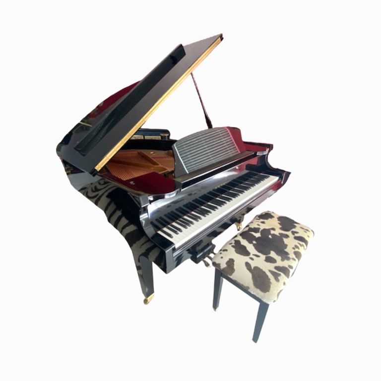 Appraisal: D H Baldwin C Black Piano D H Baldwin C