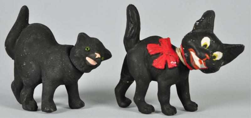 Appraisal: Lot of Black Cat Candy Containers Description Includes one cat