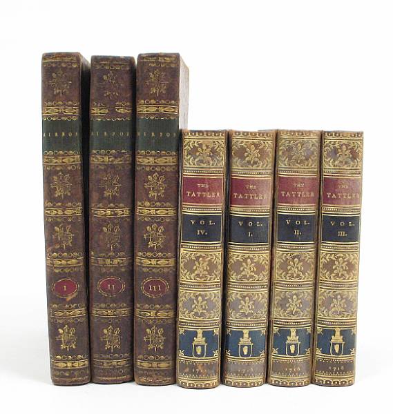 Appraisal: British Literature volumes including The Lounger s Common-Place Book London