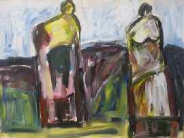 Appraisal: Twentieth Century Australian School Untitled oil on board x cm