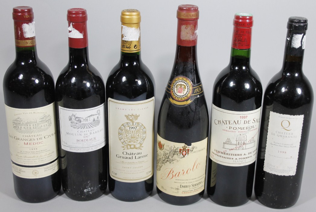 Appraisal: Various bottle of red wine to include Chateau De Sales