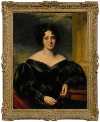 Appraisal: Portrait attributed to Lawrence said to be quot Lady Mary